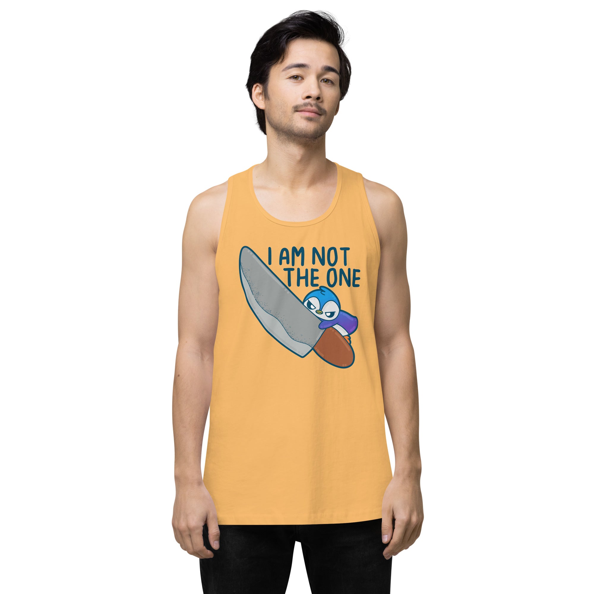 I AM NOT THE ONE - Premium Tank Top - ChubbleGumLLC