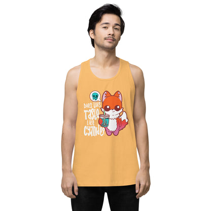 DOES THIS TASTE LIKE CYANIDE - Modded Premium Tank Top - ChubbleGumLLC