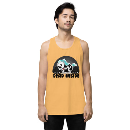 DEAD INSIDE - Premium Tank Top - ChubbleGumLLC