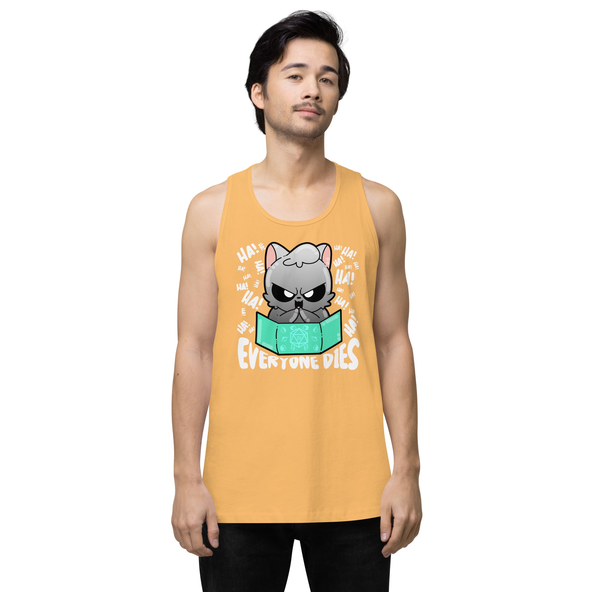 EVERYONE DIES - Tank Top - ChubbleGumLLC