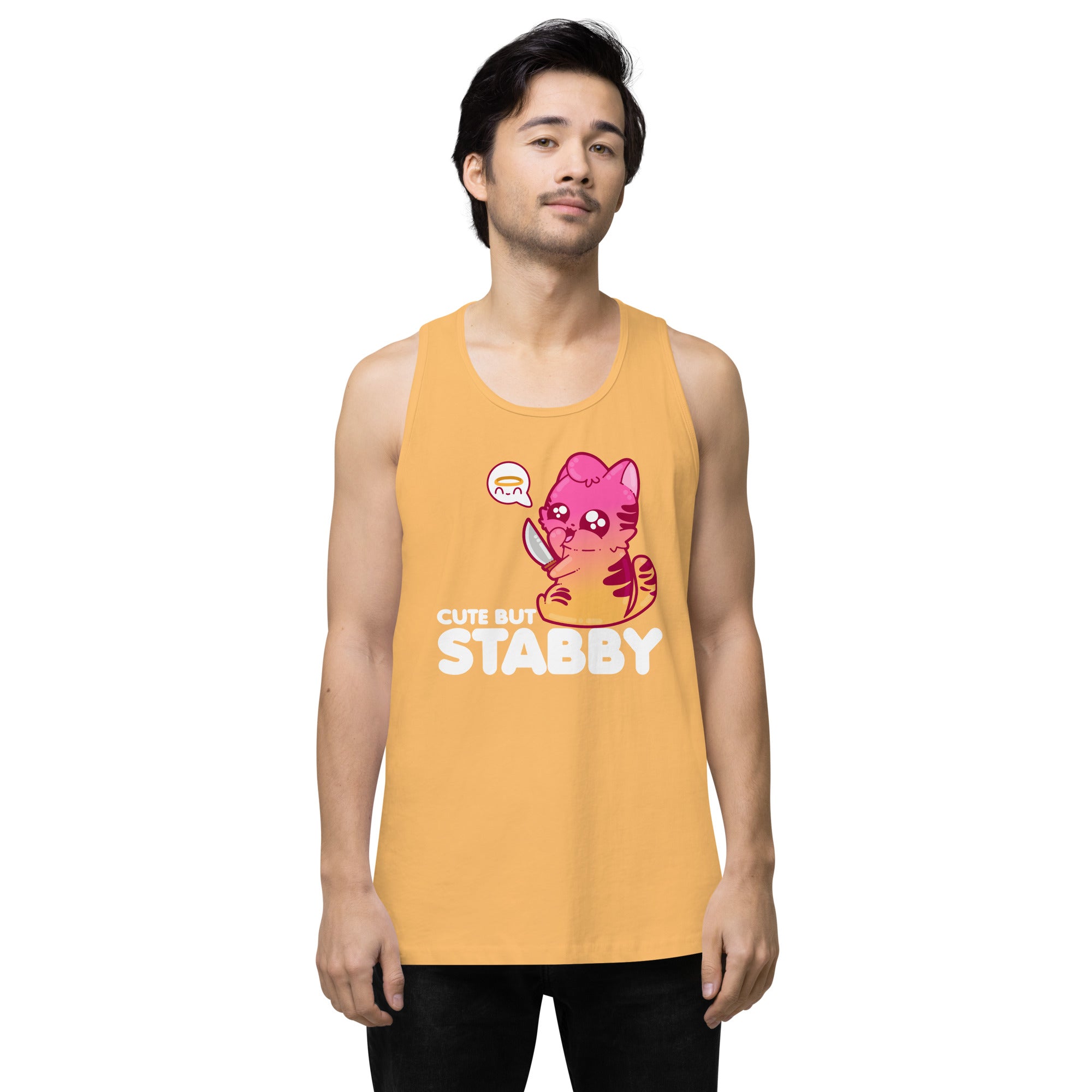 CUTE BUT STABBY - Modified Premium Tank Top - ChubbleGumLLC