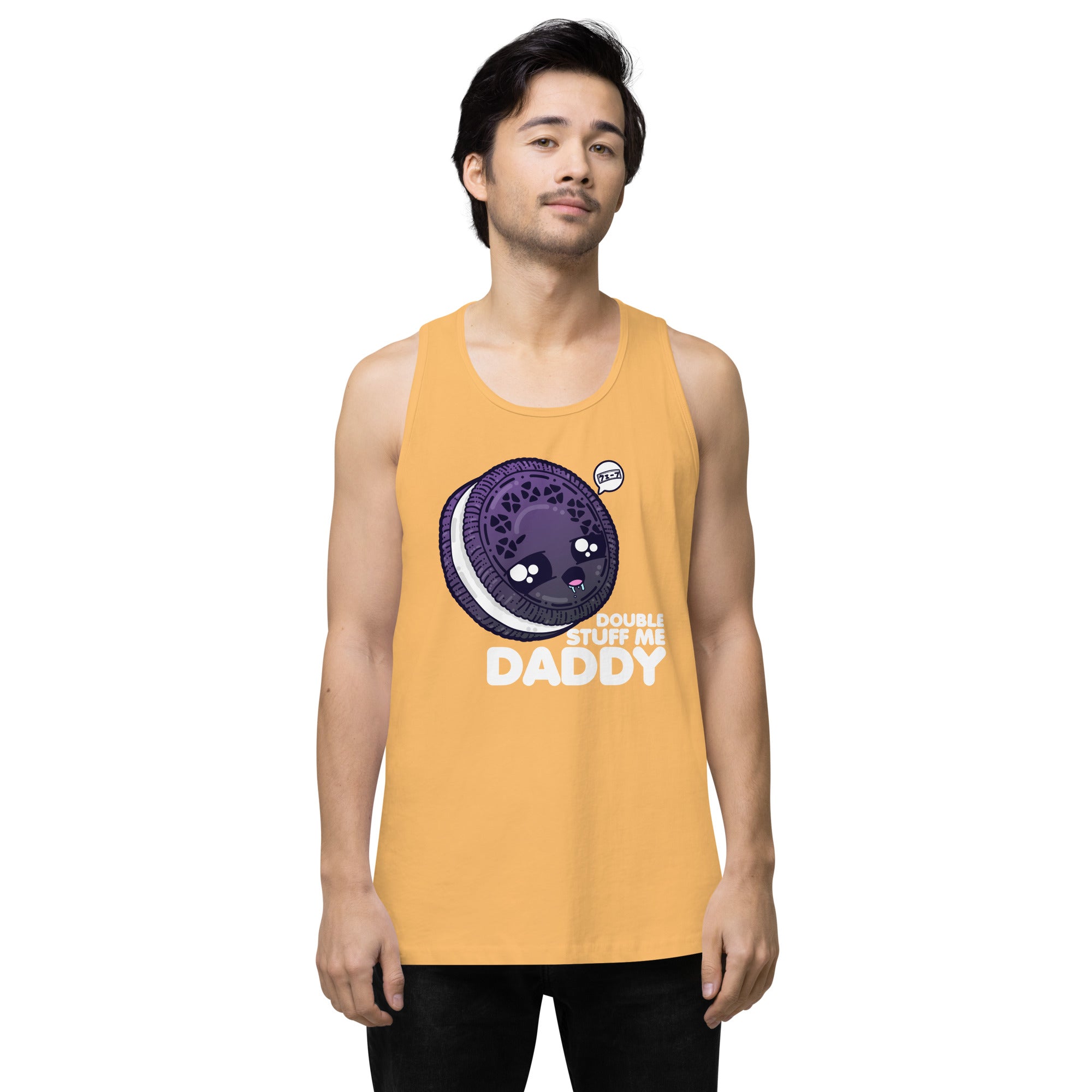 DOUBLE STUFF ME DADDY - Tank Top - ChubbleGumLLC