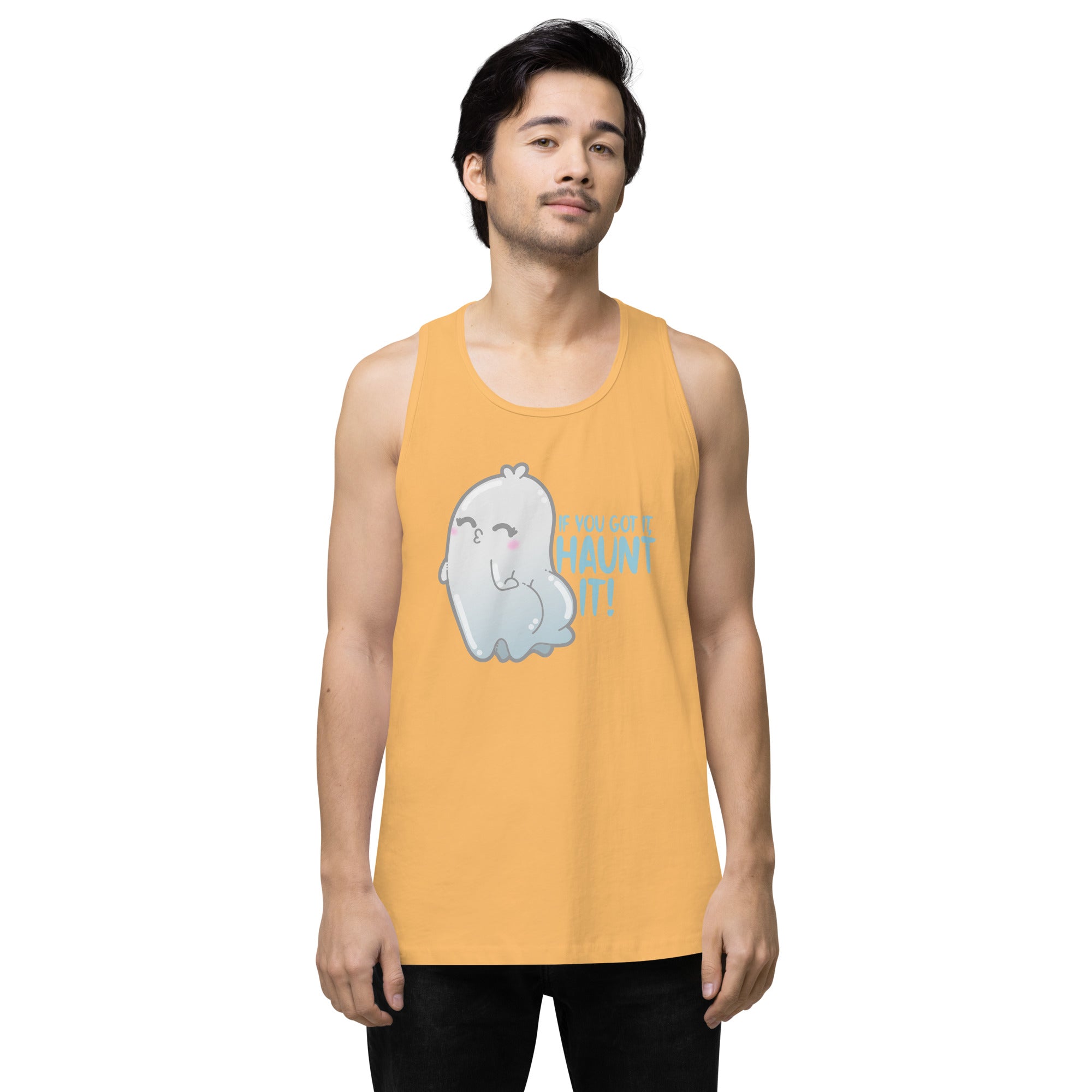 IF YOU GOT IT HAUNT IT - Premium Tank Top - ChubbleGumLLC