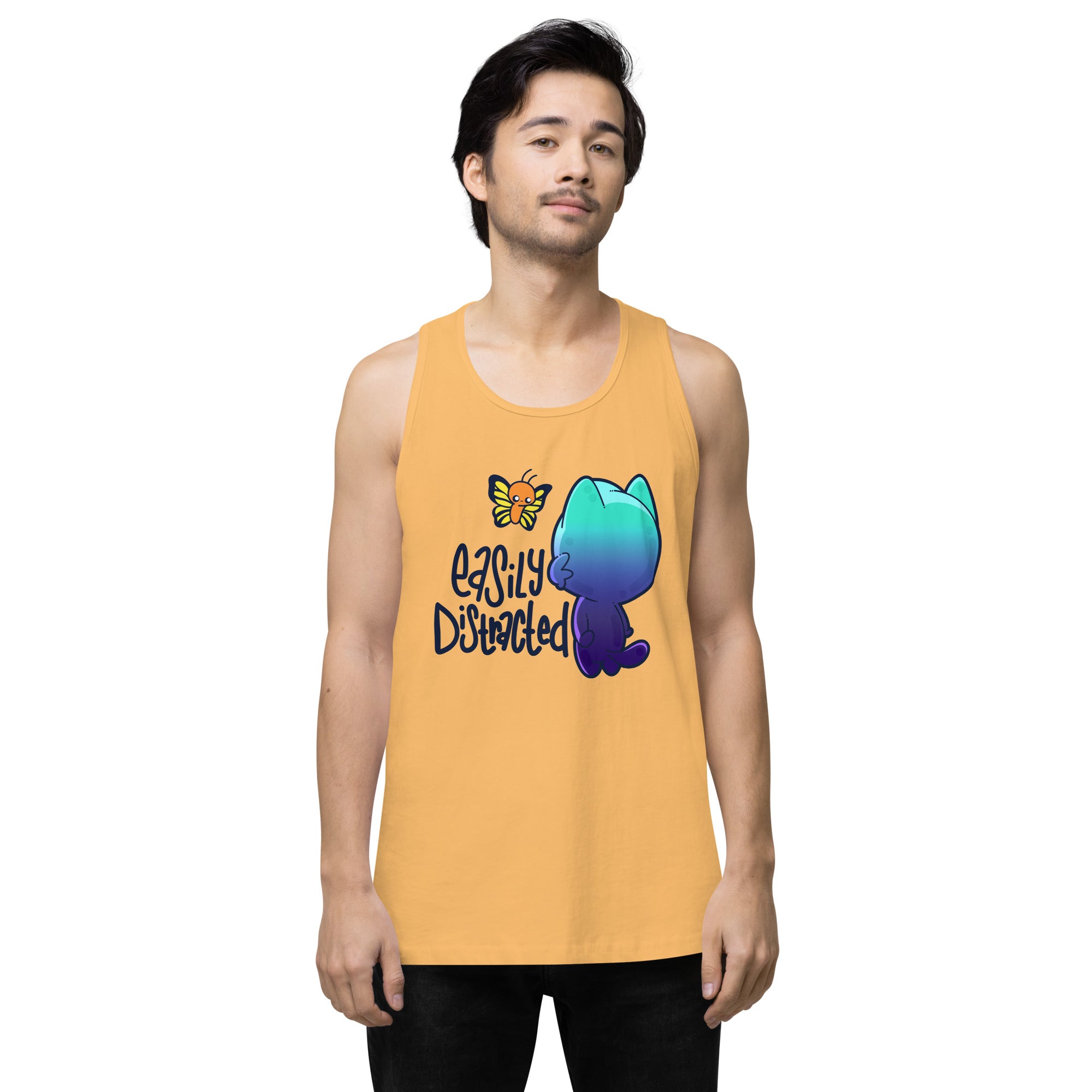 EASILY DISTRACTED - Premium Tank Top