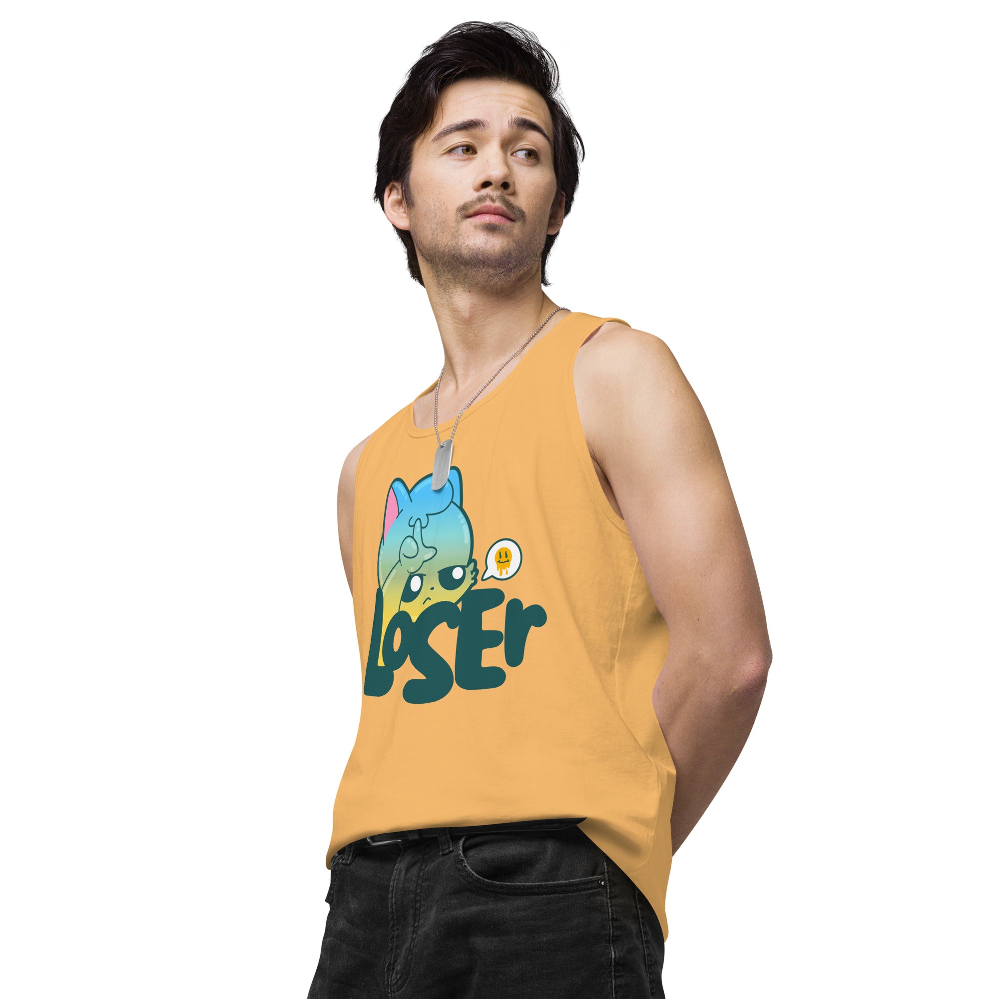 LOSER - Premium Tank Top - ChubbleGumLLC