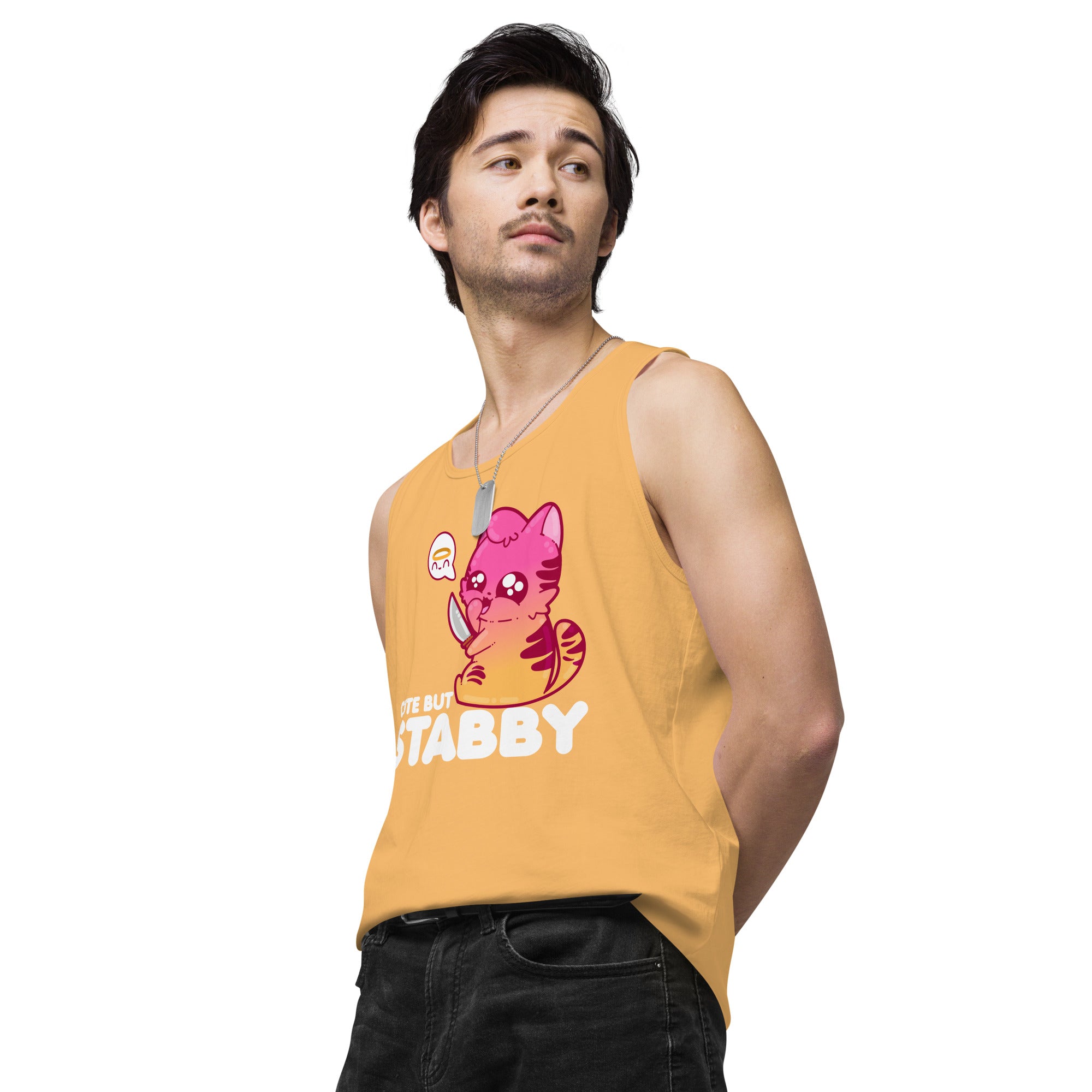 CUTE BUT STABBY - Modified Premium Tank Top - ChubbleGumLLC