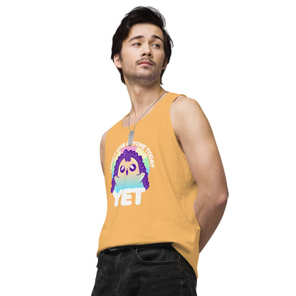 I DIDNT STAB ANYONE TODAY YET - Modified Premium Tank Top - ChubbleGumLLC