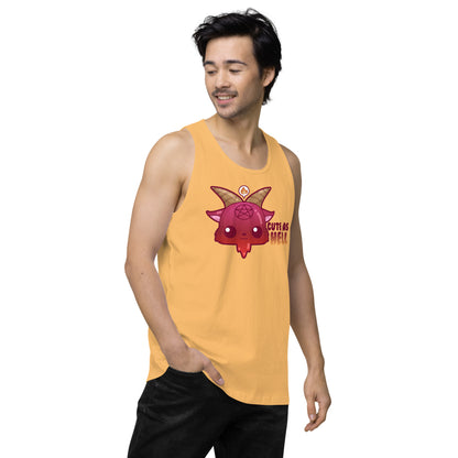 CUTE AS HELL - Premium Tank Top - ChubbleGumLLC