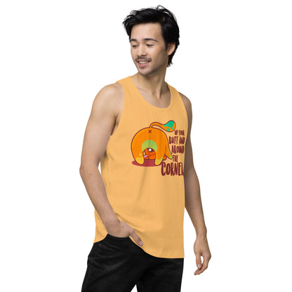 UP YOUR BUTT AND AROUND THE CORNER - Premium Tank Top - ChubbleGumLLC