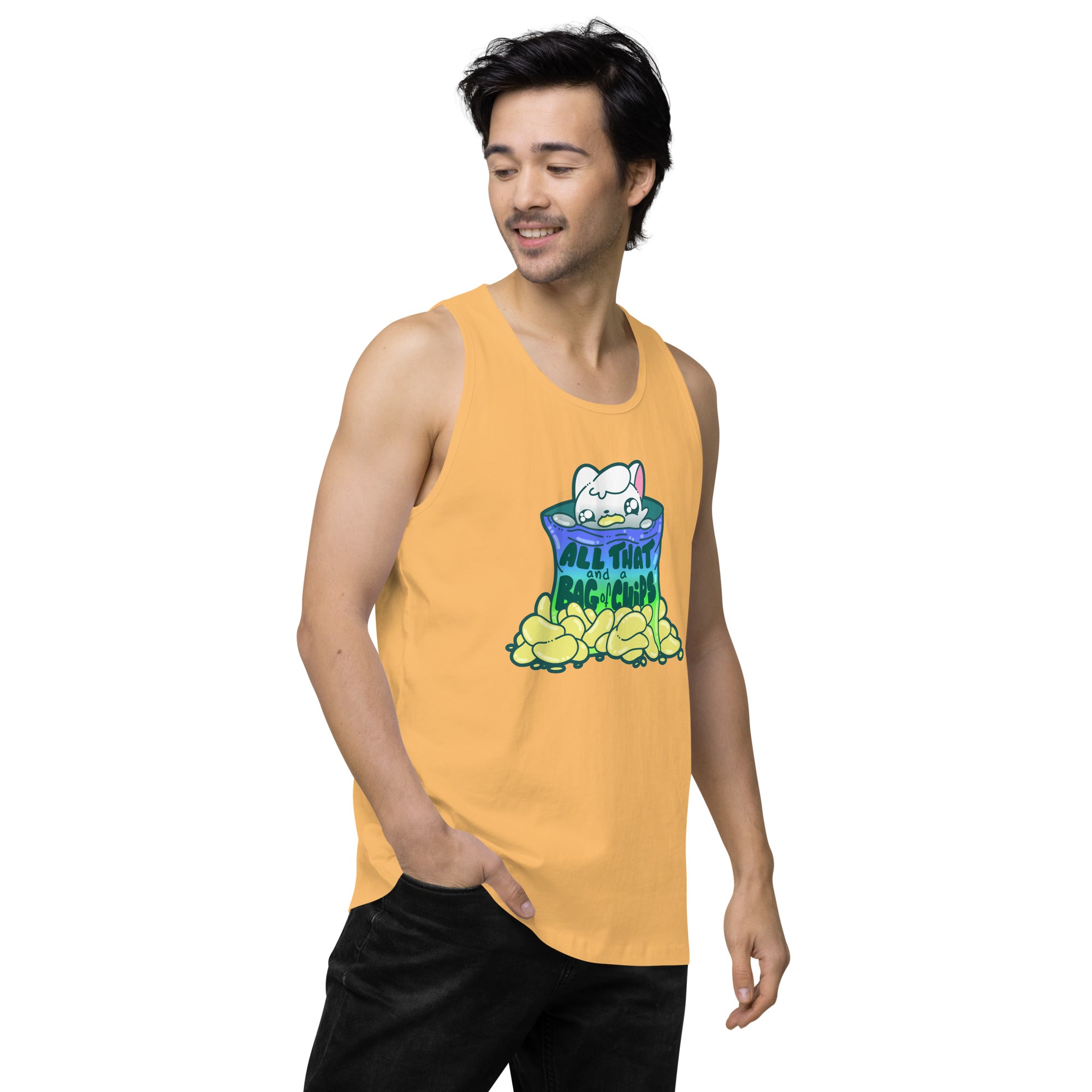 ALL THAT AND A BAG OF CHIPS - Premium Tank Top - ChubbleGumLLC