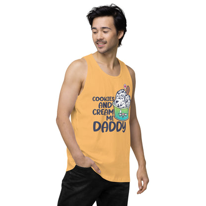 COOKIES AND CREAM ME DADDY - Tank Top - ChubbleGumLLC