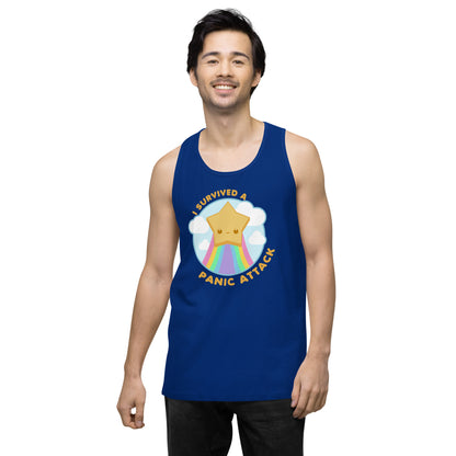 I SURVIVED A PANIC ATTACK - Premium Tank Top - ChubbleGumLLC