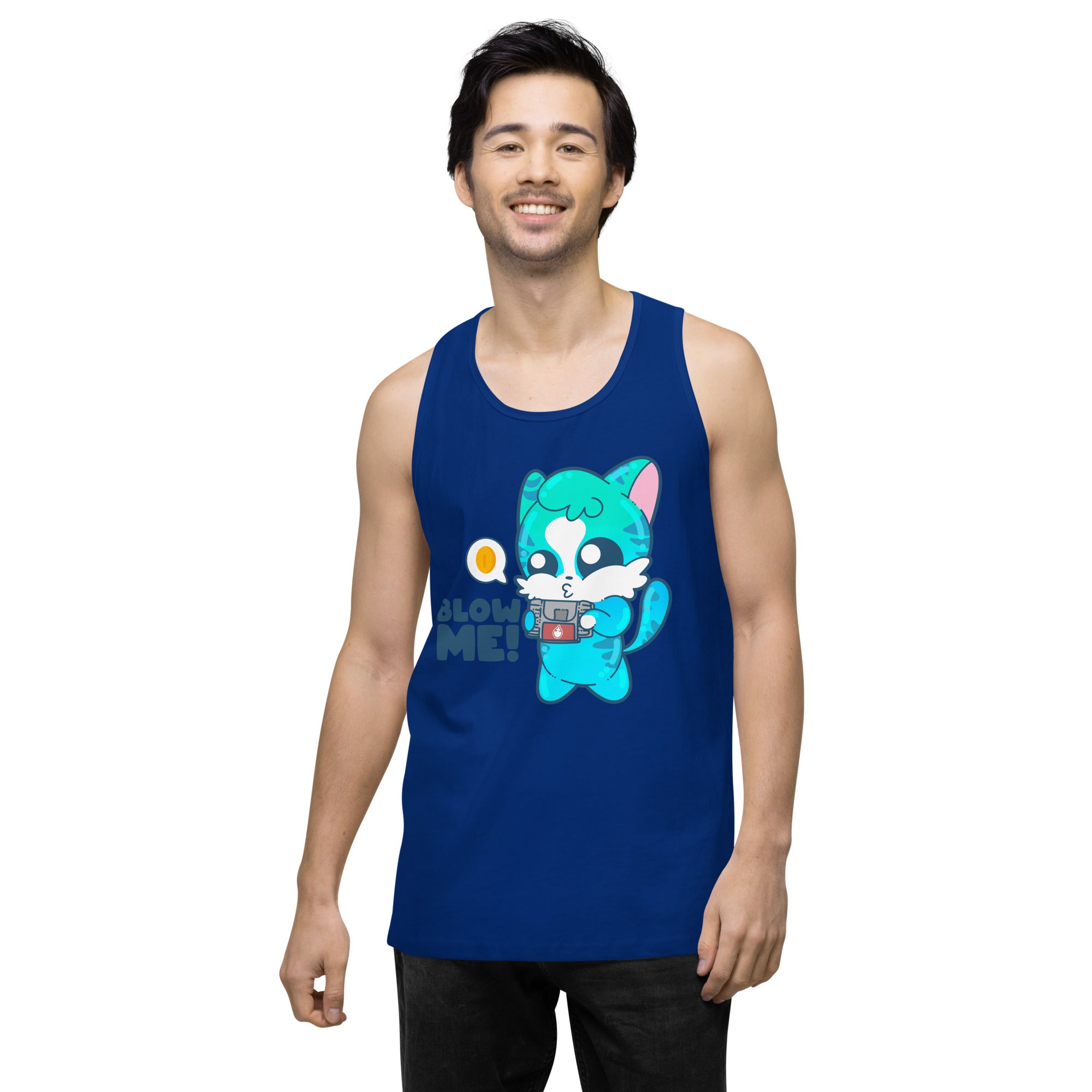 BLOW ME - Premium Tank Top - ChubbleGumLLC