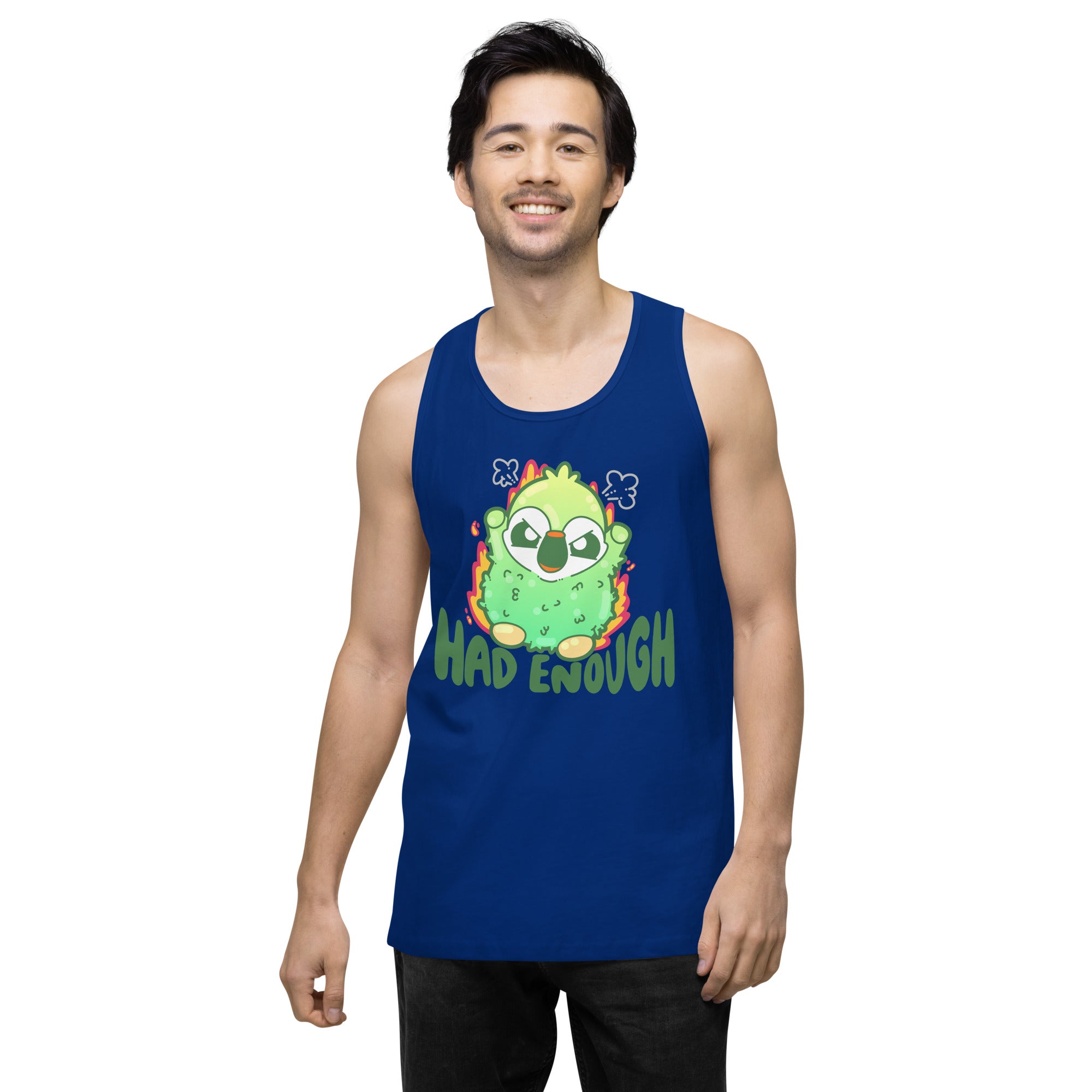 HAD ENOUGH - Premium Tank Top - ChubbleGumLLC