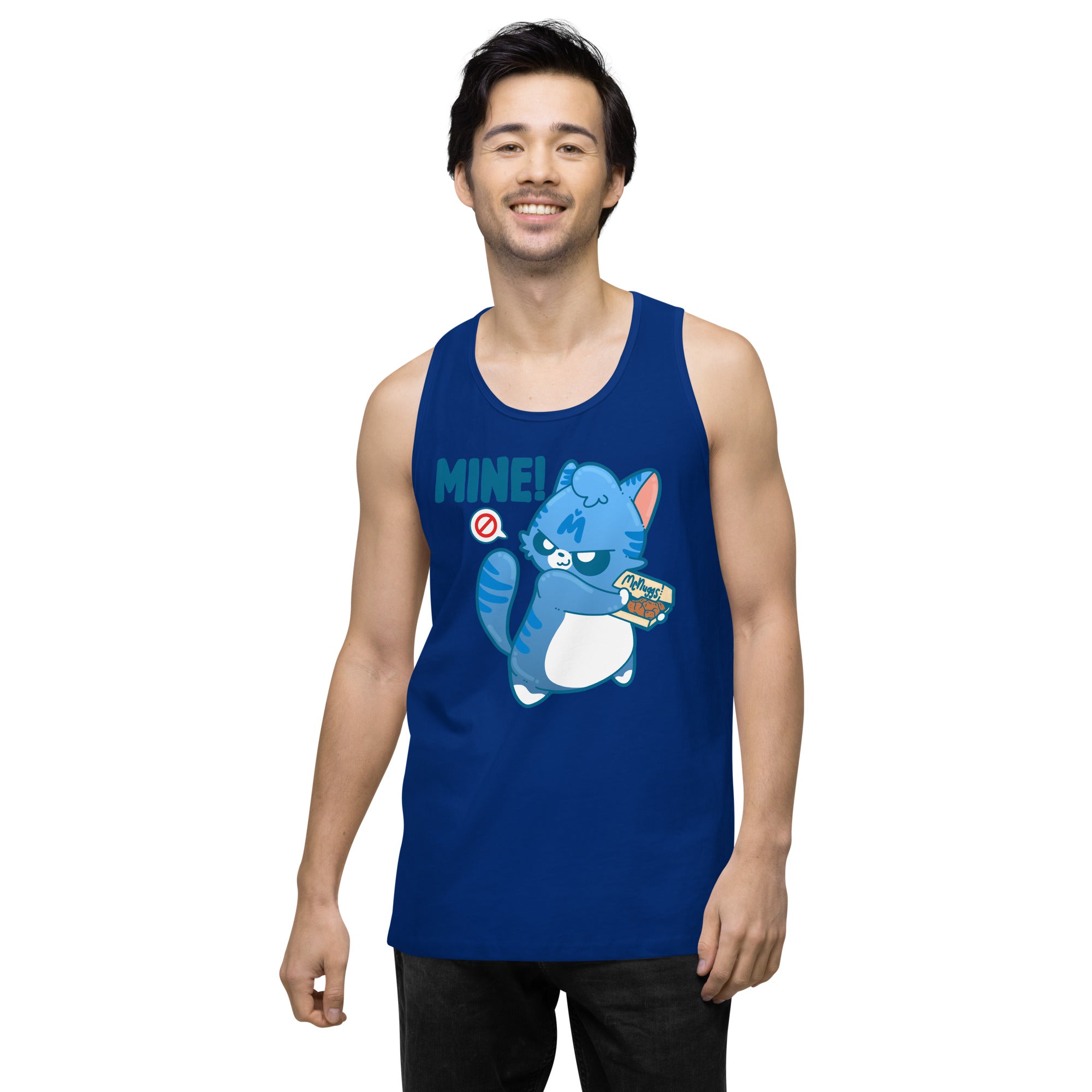 MINE - Premium Tank Top - ChubbleGumLLC