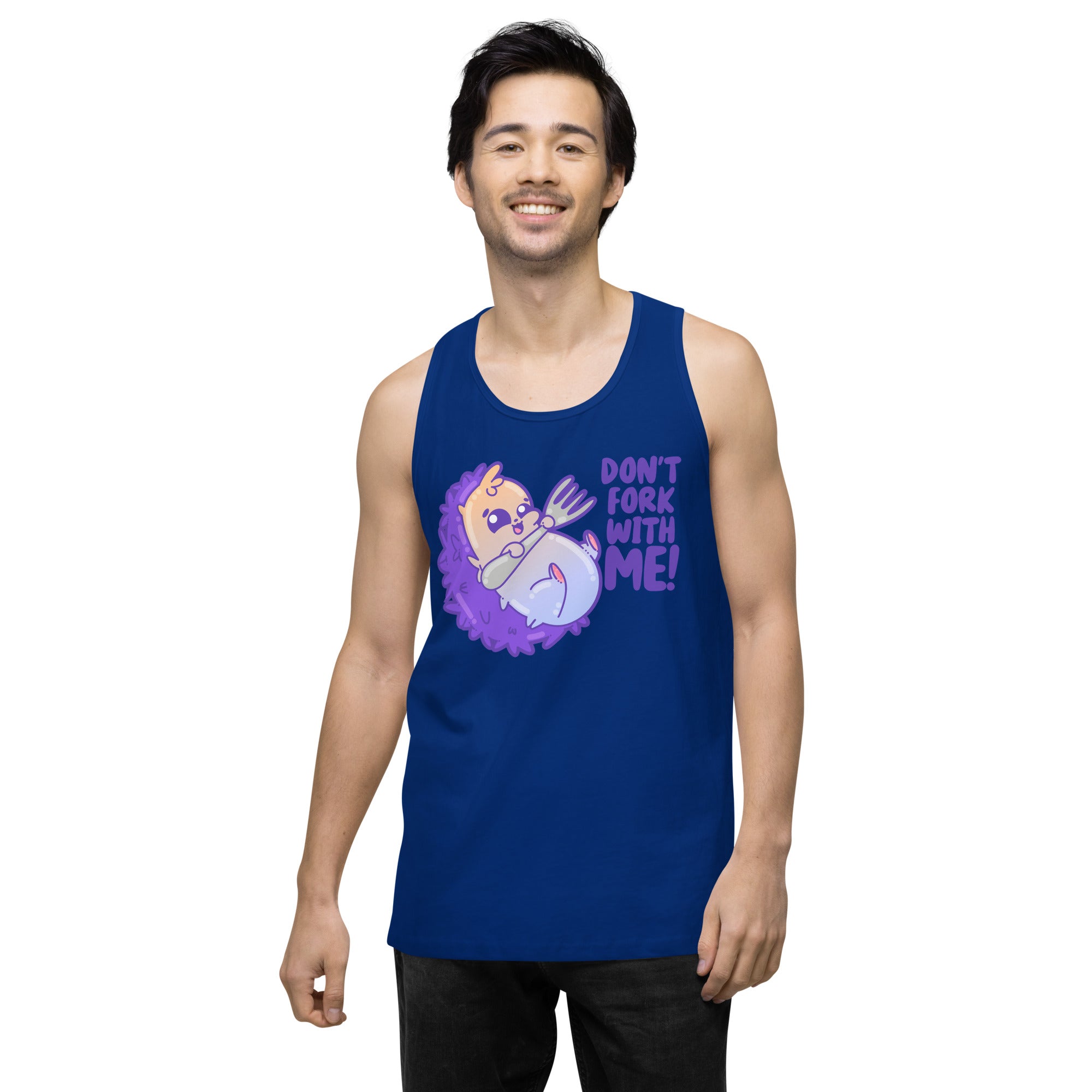 DONT FORK WITH ME - Premium Tank Top - ChubbleGumLLC