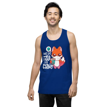 DOES THIS TASTE LIKE CYANIDE - Modded Premium Tank Top - ChubbleGumLLC