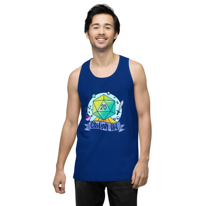 I SURVIVED A CRITICAL HIT - Tank Top - ChubbleGumLLC