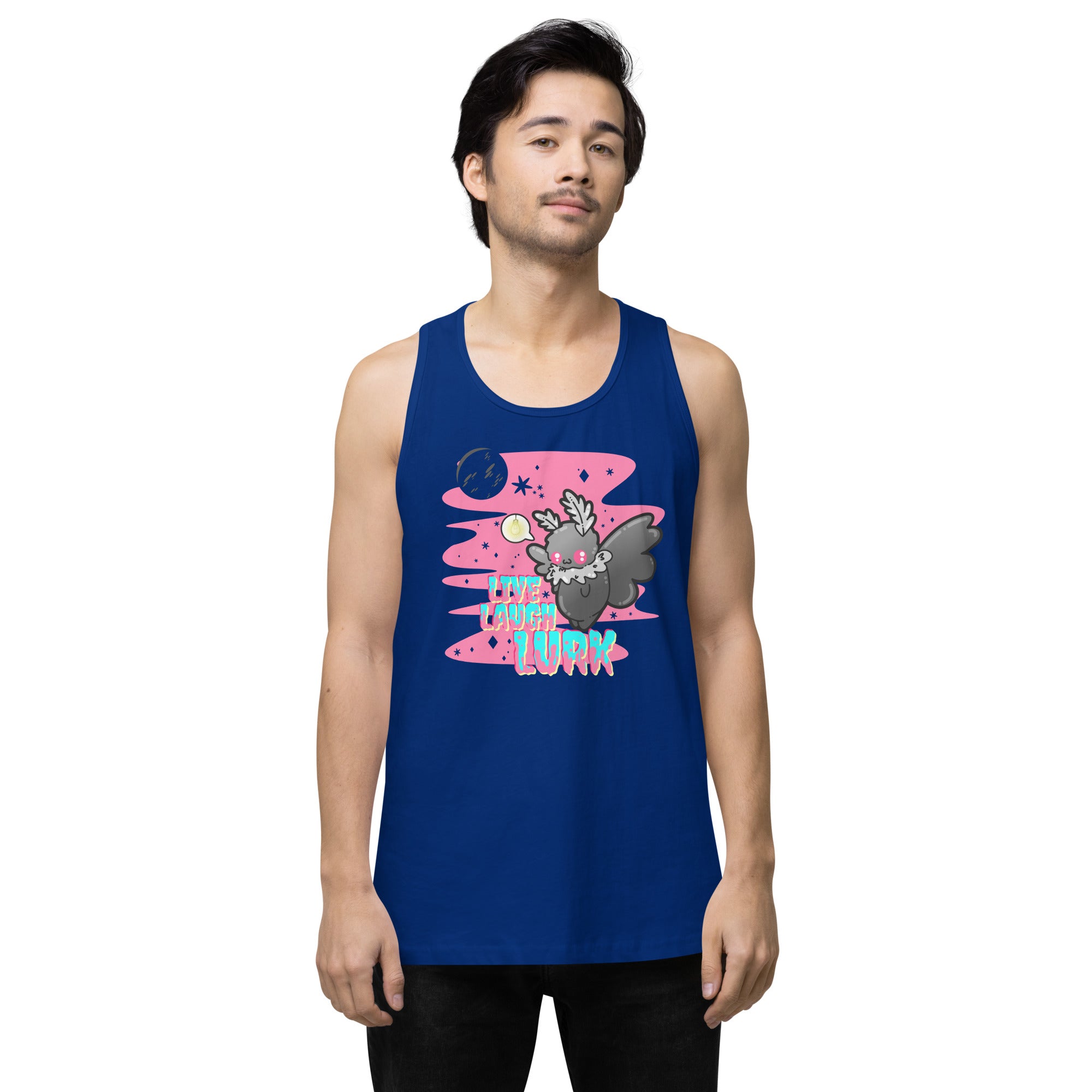 LIVE LAUGH LURK - Premium Tank Top - ChubbleGumLLC