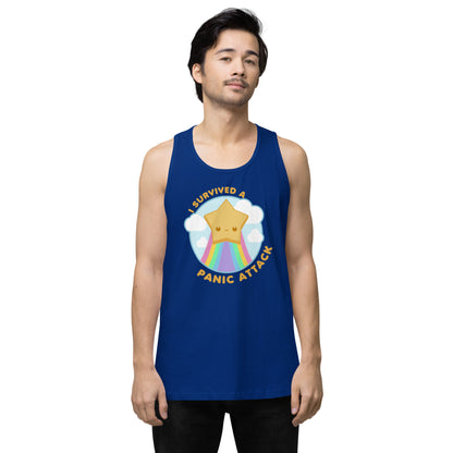 I SURVIVED A PANIC ATTACK - Premium Tank Top - ChubbleGumLLC