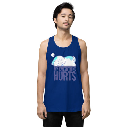 MY EVERYTHING HURTS - Premium Tank Top - ChubbleGumLLC