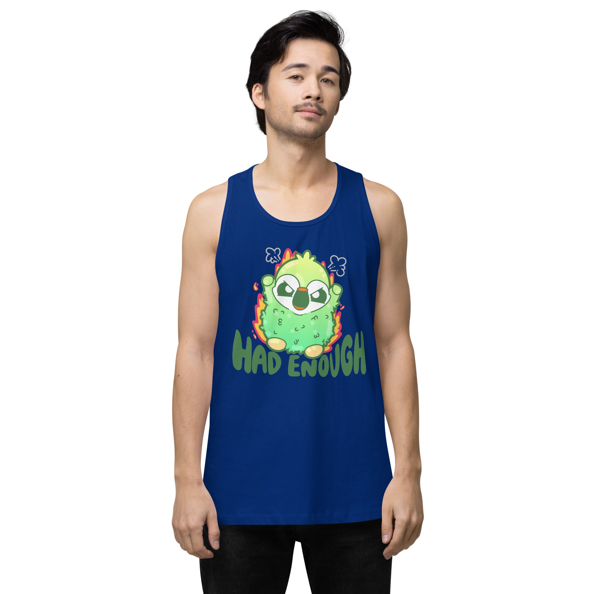 HAD ENOUGH - Premium Tank Top - ChubbleGumLLC