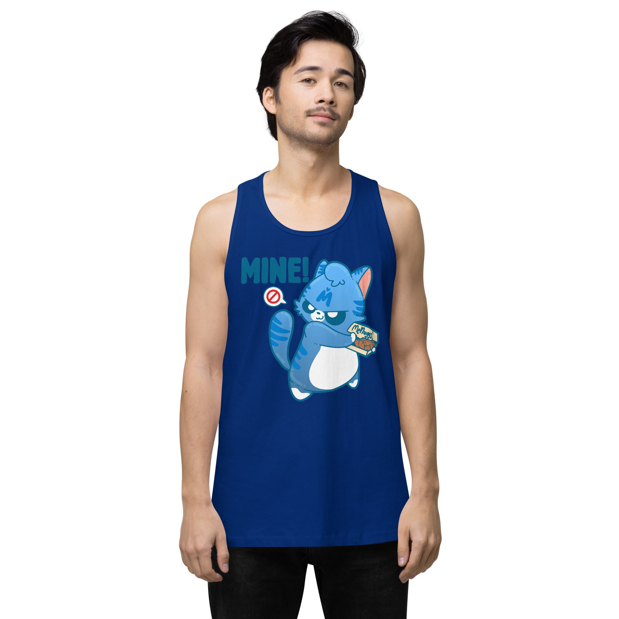 MINE - Premium Tank Top - ChubbleGumLLC