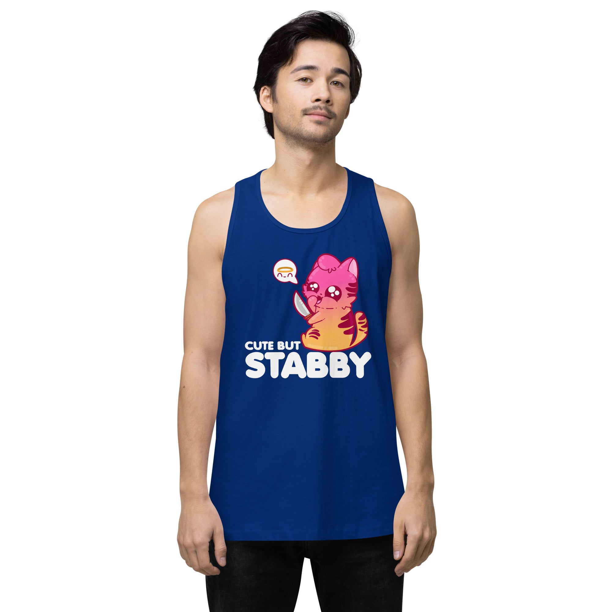 CUTE BUT STABBY - Modified Premium Tank Top - ChubbleGumLLC