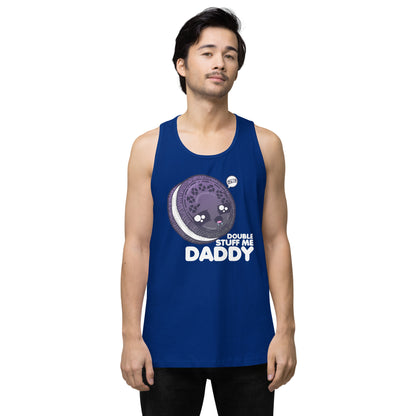 DOUBLE STUFF ME DADDY - Tank Top - ChubbleGumLLC