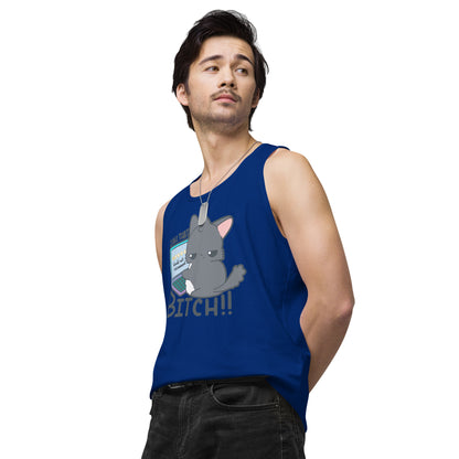 100 % THAT BITCH - Premium Tank Top - ChubbleGumLLC