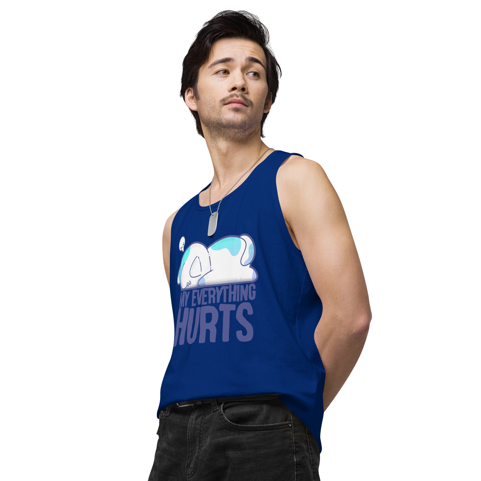 MY EVERYTHING HURTS - Premium Tank Top - ChubbleGumLLC