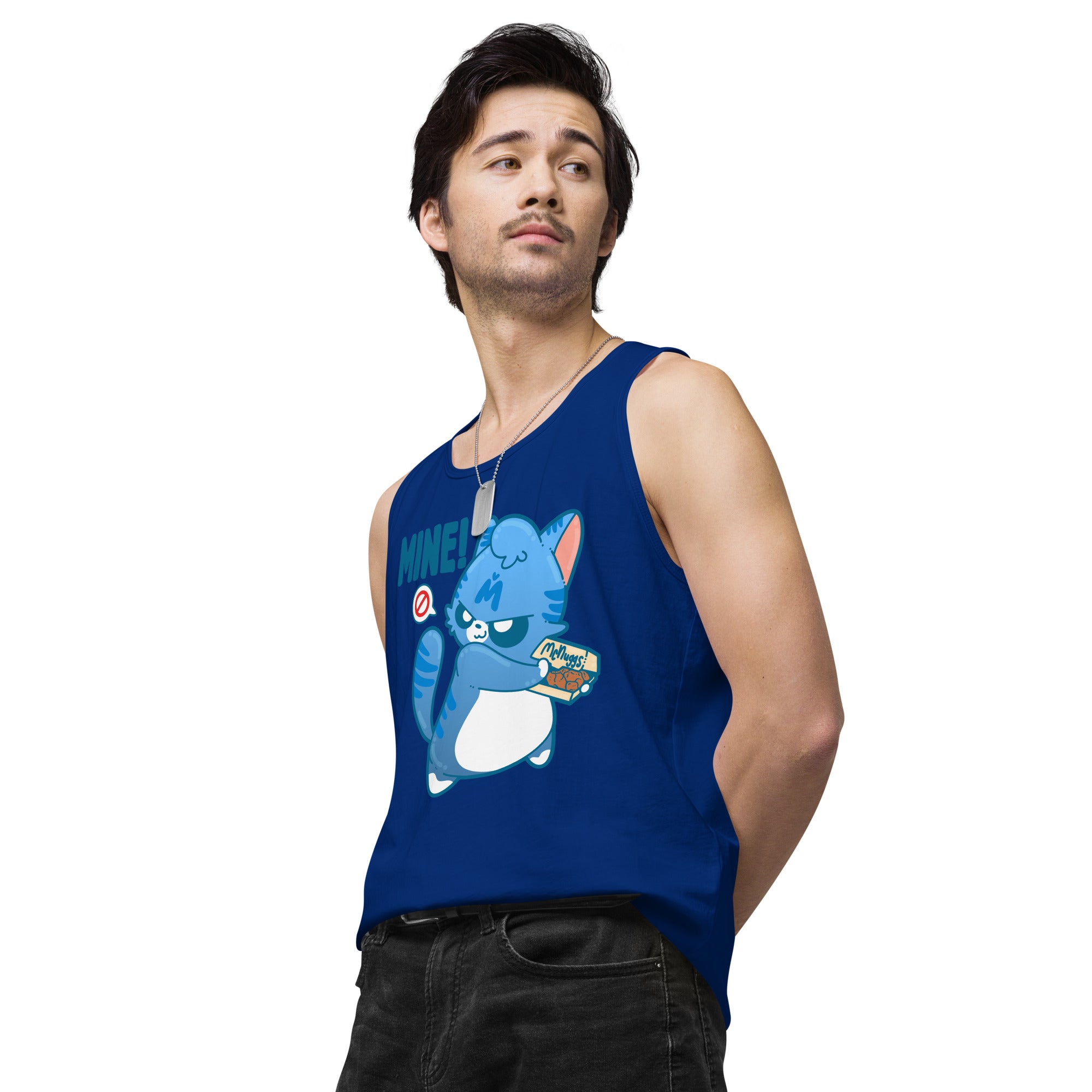 MINE - Premium Tank Top - ChubbleGumLLC