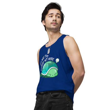 WAY TOO PEOPLEY - Modded Premium Tank Top - ChubbleGumLLC