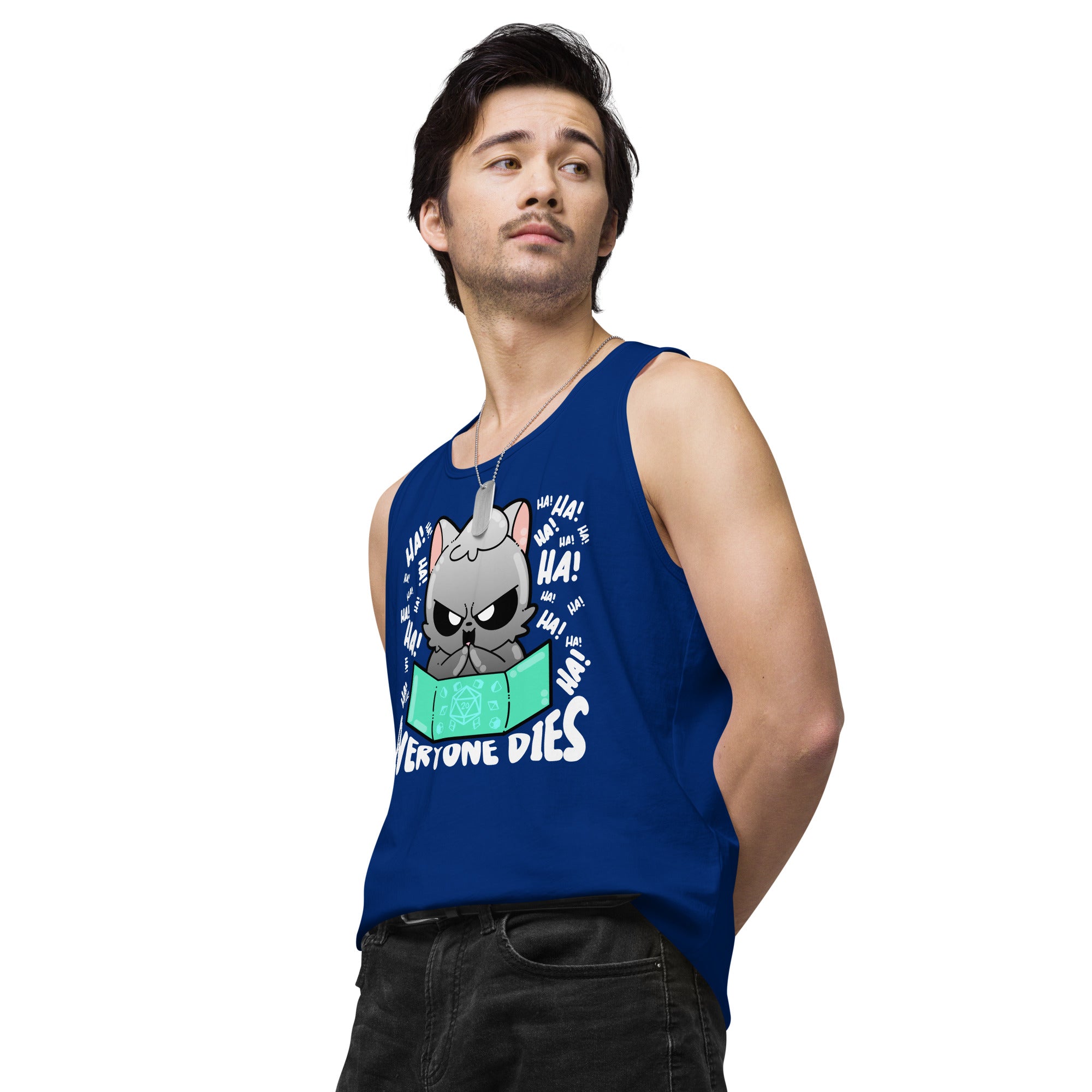 EVERYONE DIES - Tank Top - ChubbleGumLLC