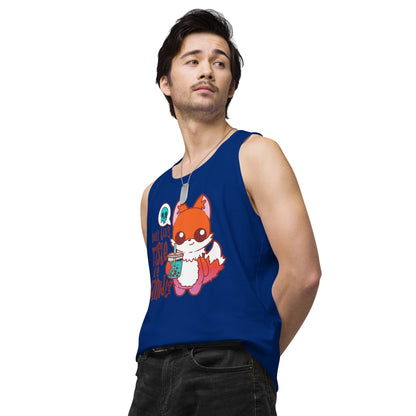 DOES THIS TASTE LIKE CYANIDE - Premium Tank Top - ChubbleGumLLC