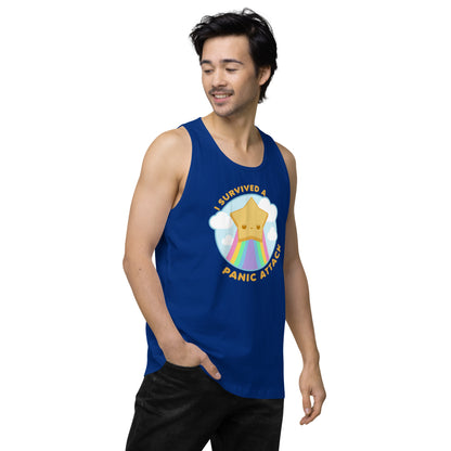 I SURVIVED A PANIC ATTACK - Premium Tank Top - ChubbleGumLLC