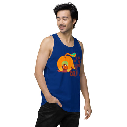 UP YOUR BUTT AND AROUND THE CORNER - Premium Tank Top - ChubbleGumLLC