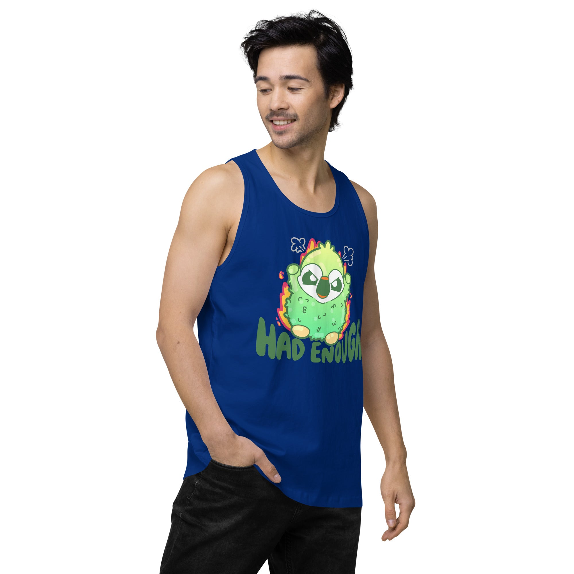 HAD ENOUGH - Premium Tank Top - ChubbleGumLLC