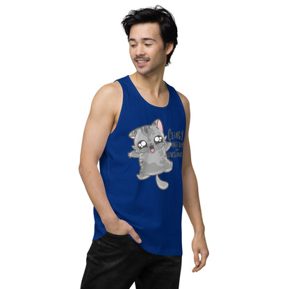 CLINGY NEEDY AND UNSTABLE - Premium Tank Top - ChubbleGumLLC