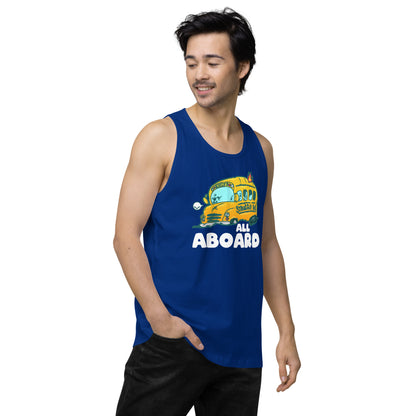 ALL ABOARD THE STRUGGLE BUS - Modified Premium Tank Top - ChubbleGumLLC