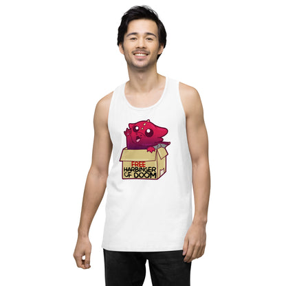 FREE HARBINGER OF DOOM - Premium Tank Top - ChubbleGumLLC