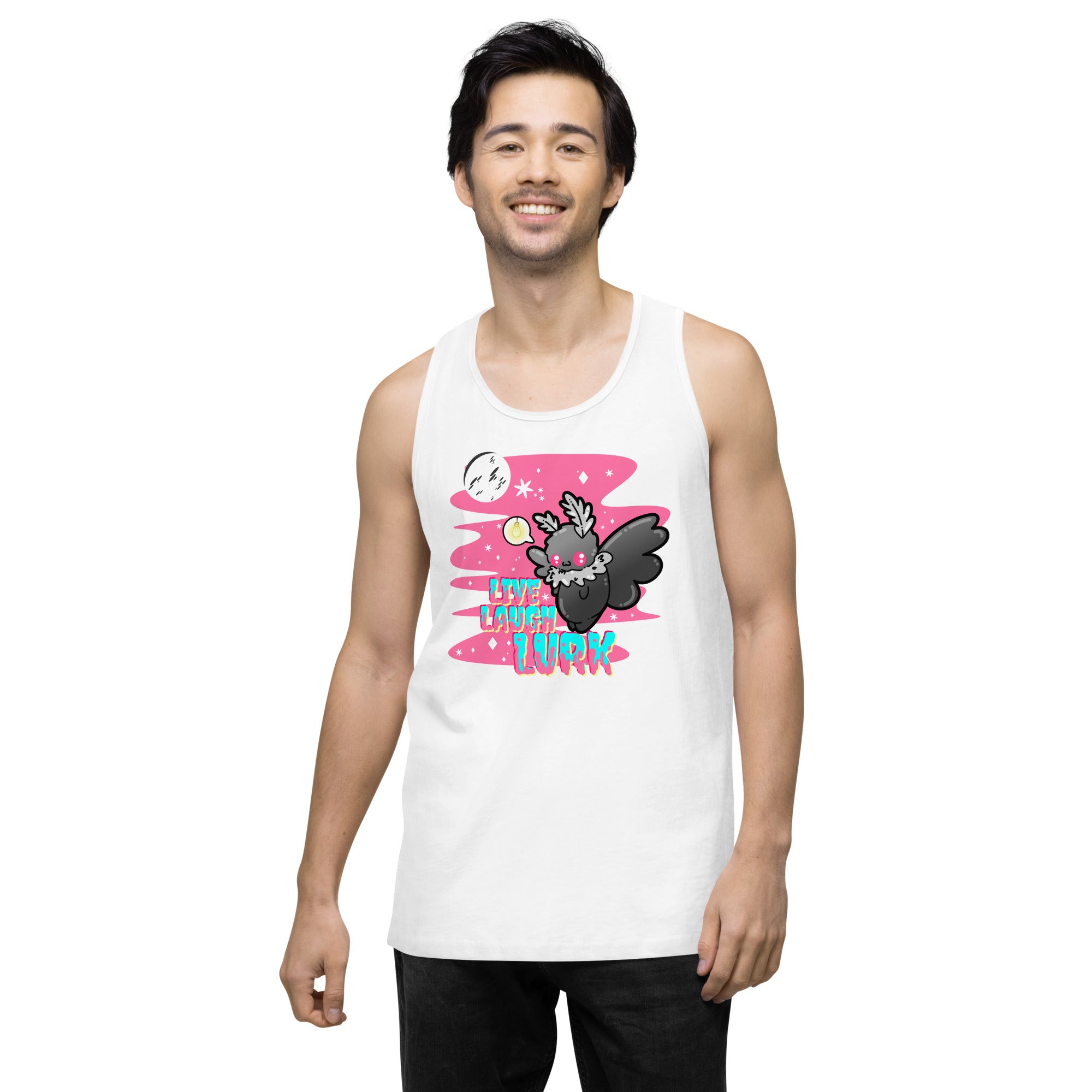 LIVE LAUGH LURK - Premium Tank Top - ChubbleGumLLC