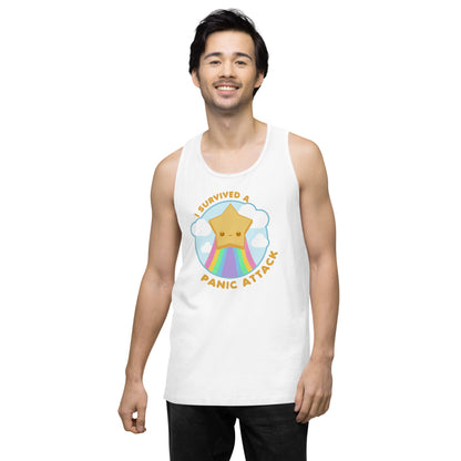 I SURVIVED A PANIC ATTACK - Premium Tank Top - ChubbleGumLLC