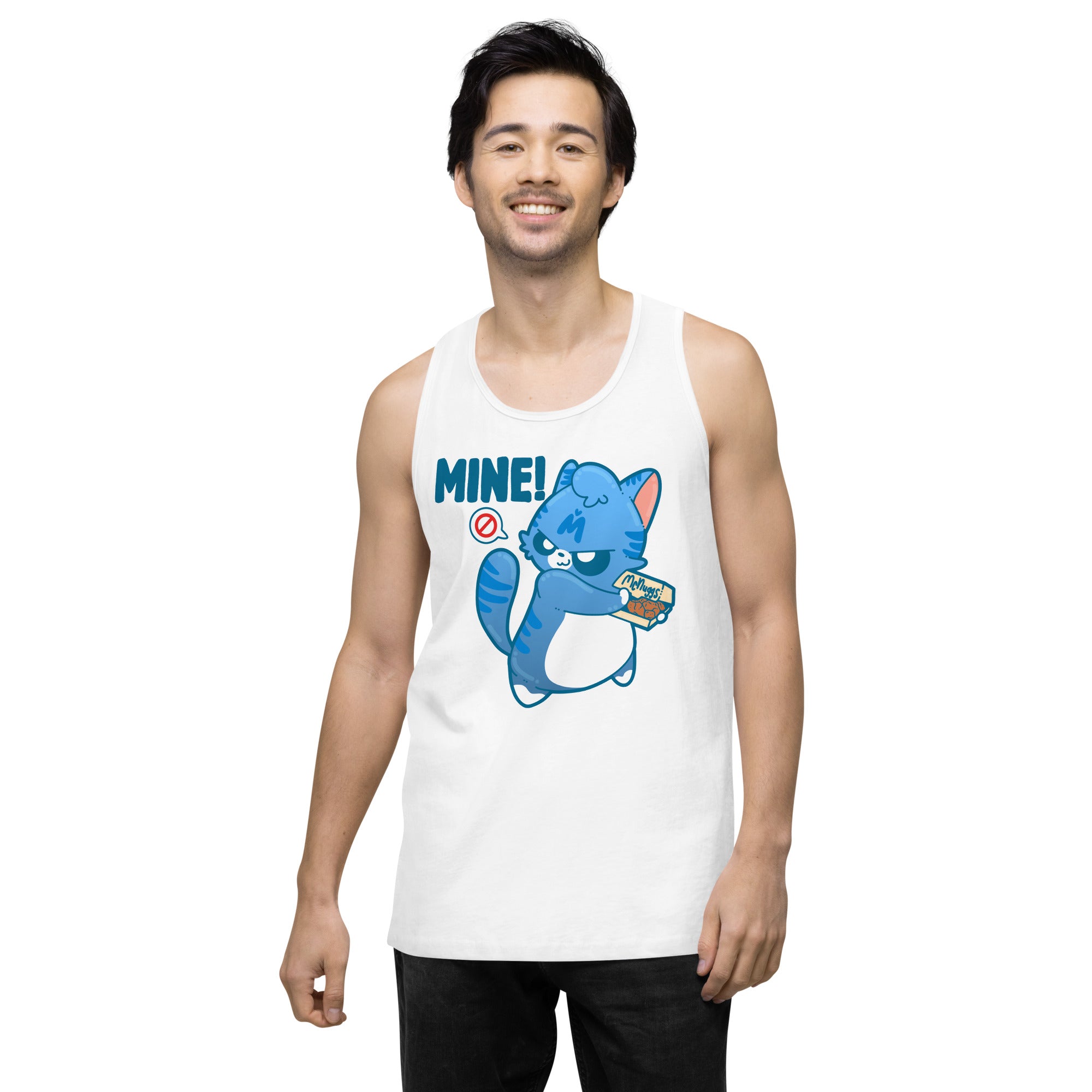 MINE - Premium Tank Top - ChubbleGumLLC