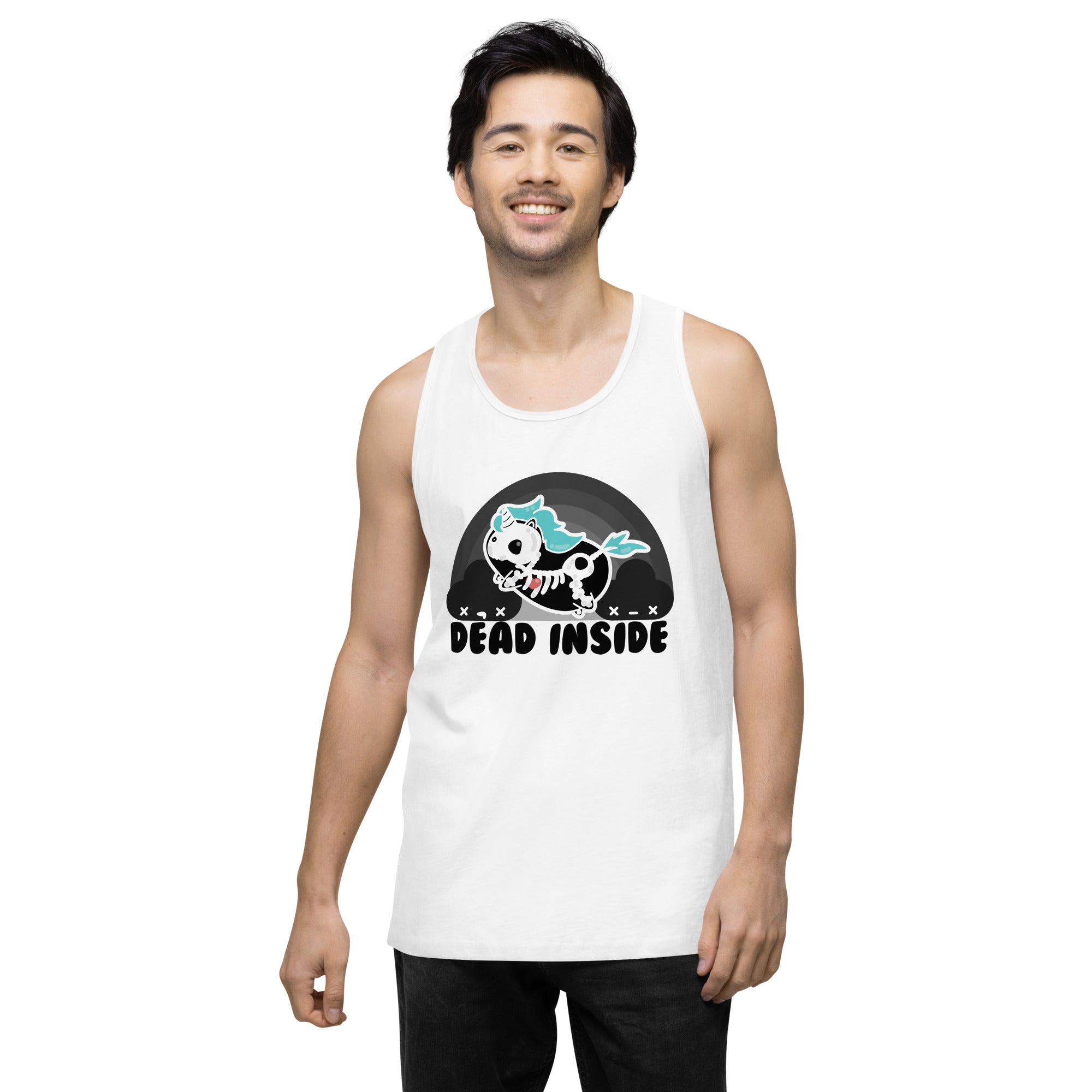 DEAD INSIDE - Premium Tank Top - ChubbleGumLLC