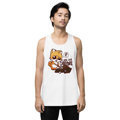 I JUST LOVE GARDENING - Premium Tank Top - ChubbleGumLLC