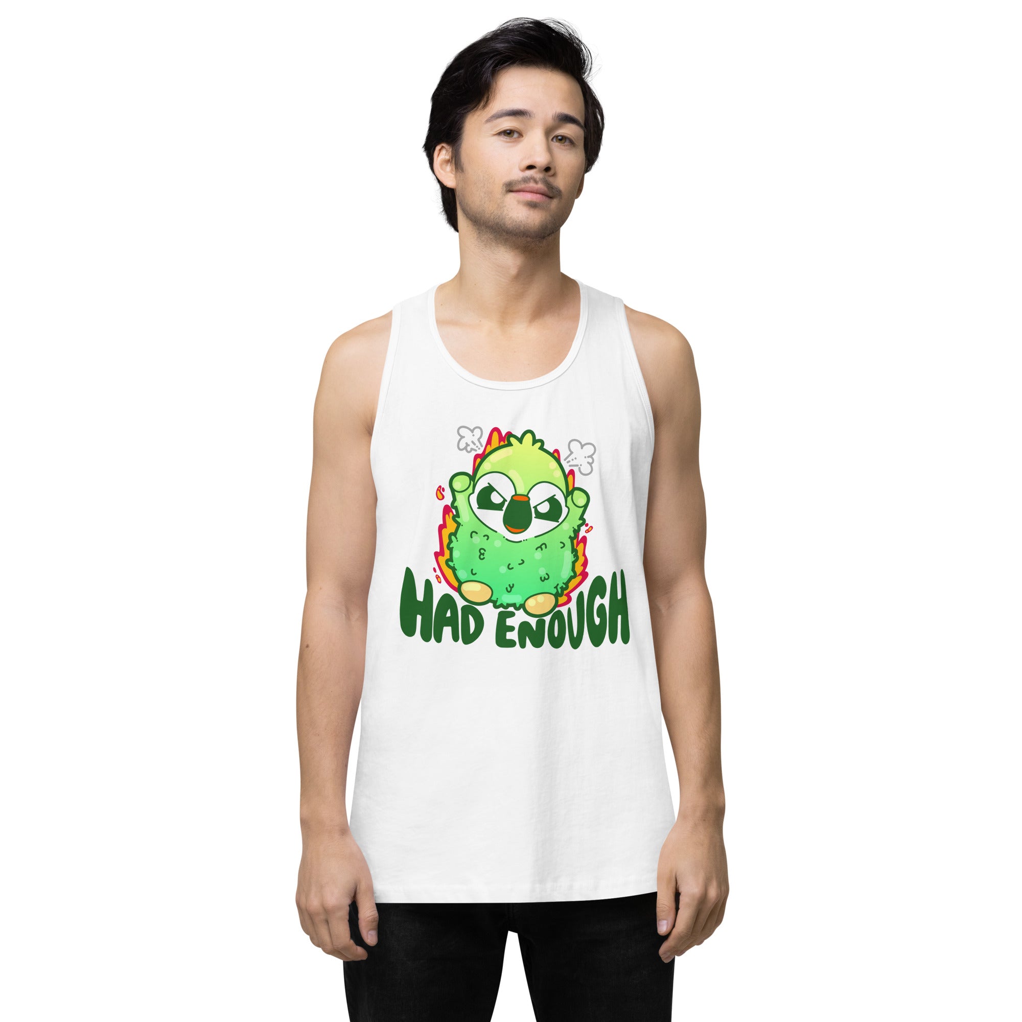 HAD ENOUGH - Premium Tank Top - ChubbleGumLLC