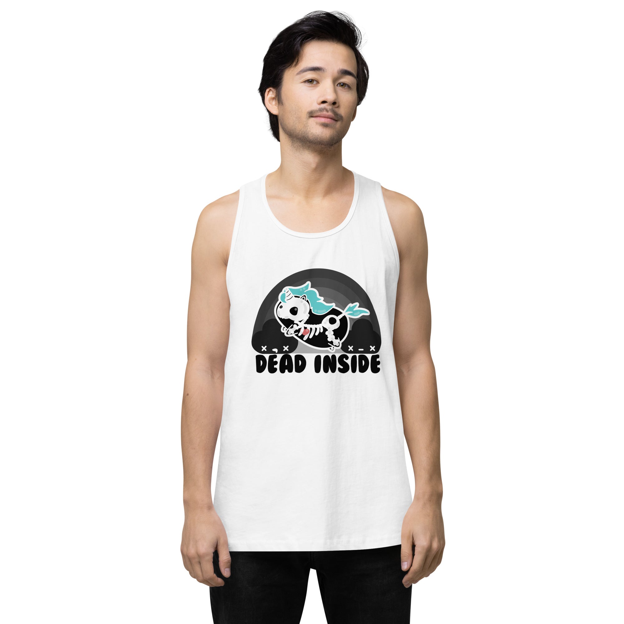 DEAD INSIDE - Premium Tank Top - ChubbleGumLLC