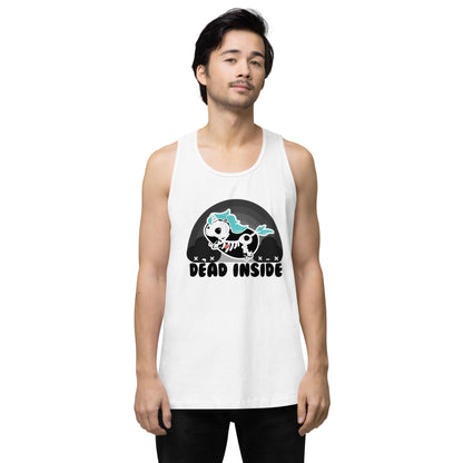 DEAD INSIDE - Premium Tank Top - ChubbleGumLLC