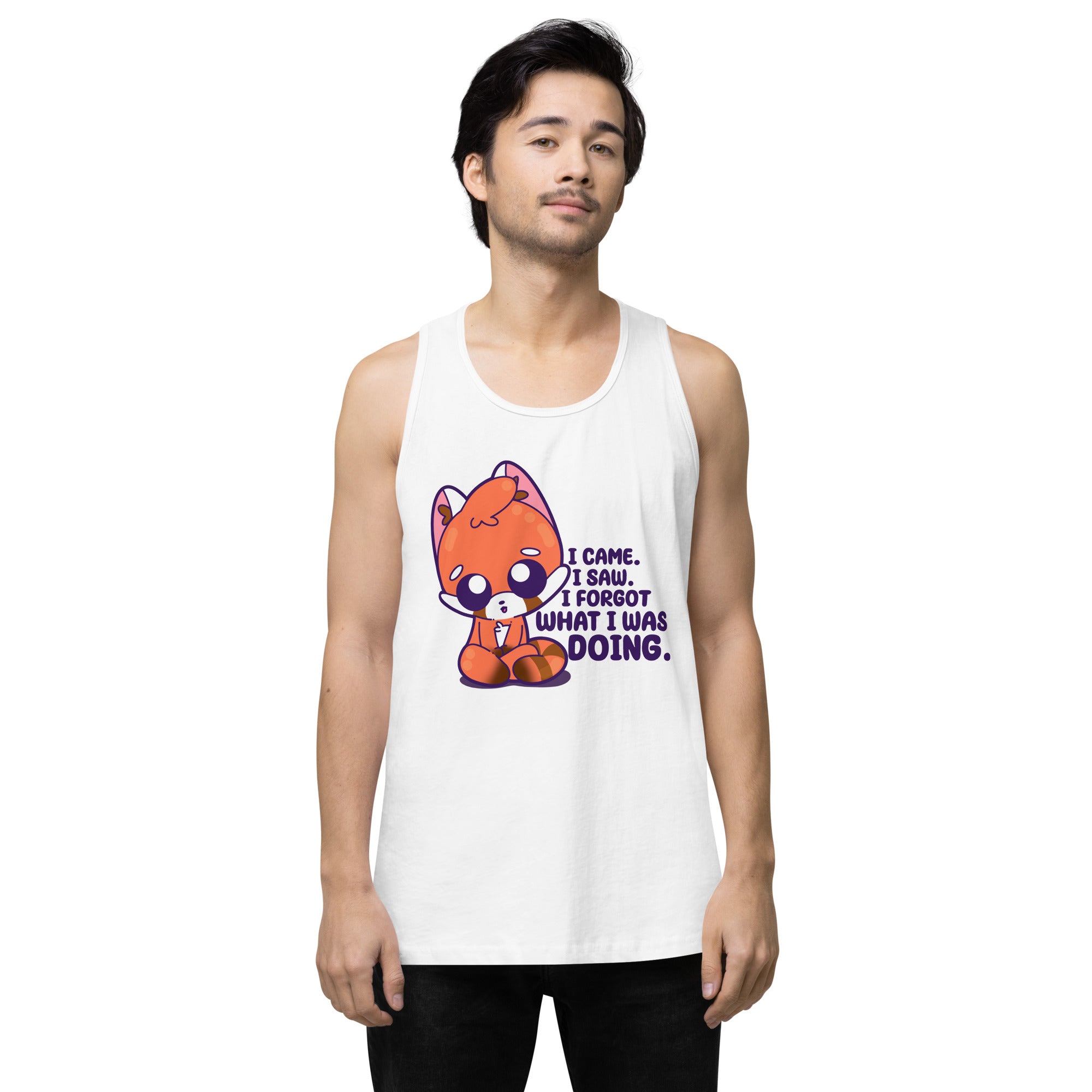 I CAME I SAW I FORGOT - Premium Tank Top